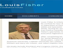 Tablet Screenshot of loufisher.org